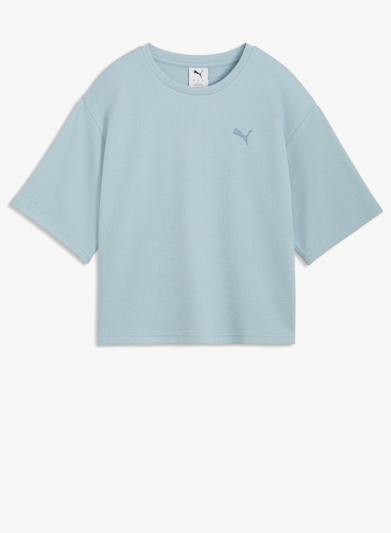 PUMA Essential Elevated Relaxed T-Shirt - Image 4